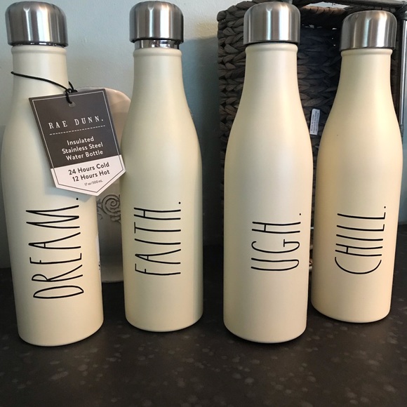 Rae Dunn Other - LAST CHANCE 2 LEFT!  Stainless Steel Water Bottle